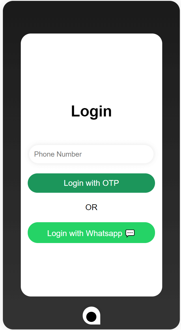 WAuth - WhatsApp Based Login Made Simple